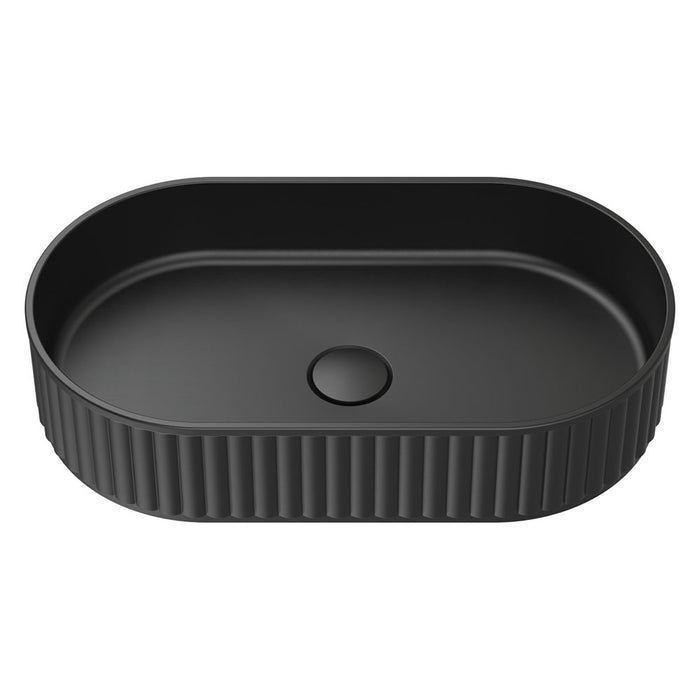 Fienza Minka Pill Above Counter Basin (Matte Black)