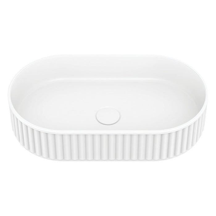 Fienza Minka Pill Above Counter Basin (Matte White)