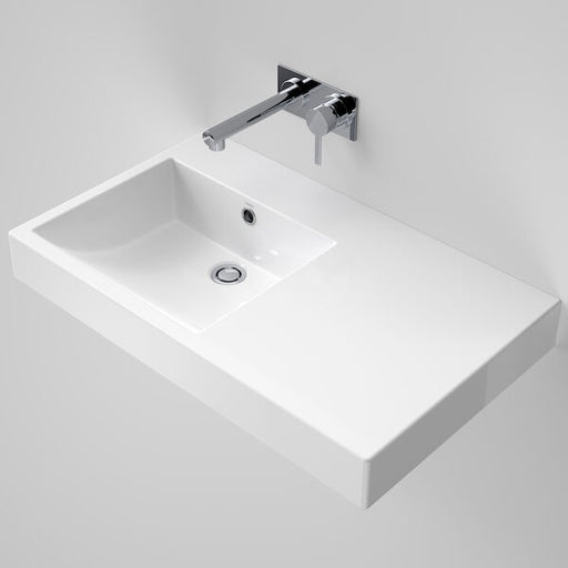 Liano Nexus 750 Wall Basin Right Hand Shelf (No Taphole)