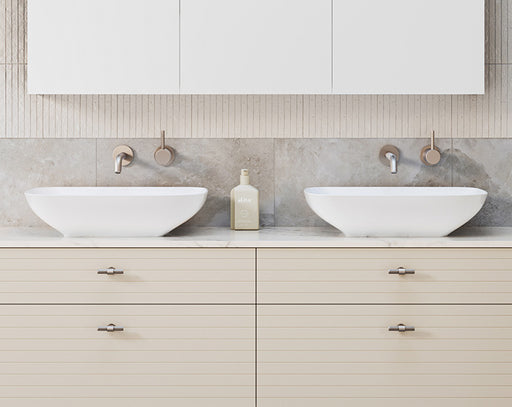 Timberline Delilah Above Counter Basin (White Gloss)
