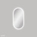 Fienza Empire LED Framed Mirror 450 x 900mm (Matte White)