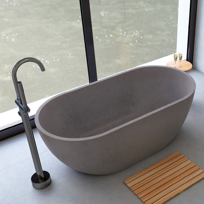 Fienza Jada 1500 Concrete Bath (Multiple Finish Options)