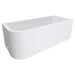 Fienza Hustle Corner Acrylic Bath Left Hand