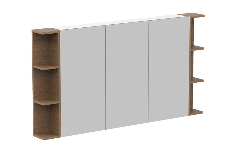 ADP Glacier Shelf Mirrored Cabinet 1500 (Multiple Colour Options)