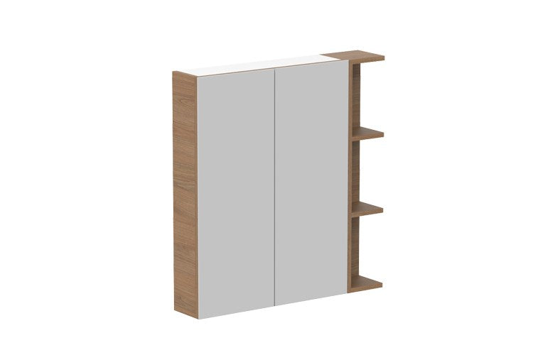 ADP Glacier Shelf Mirrored Cabinet 750 (Multiple Colour Options)