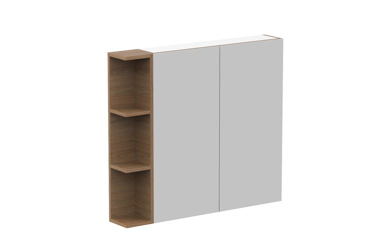 ADP Glacier Shelf Mirrored Cabinet 900 (Multiple Colour Options)