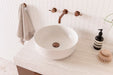 Glam Round Above Counter Basin Matte Pearl 2