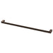 Gloss Single Towel Rail 800mm (Brushed Bronze)