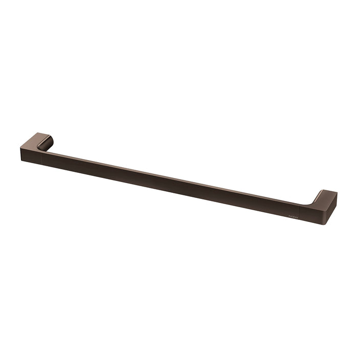 Gloss Single Towel Rail 600mm (Brushed Bronze)