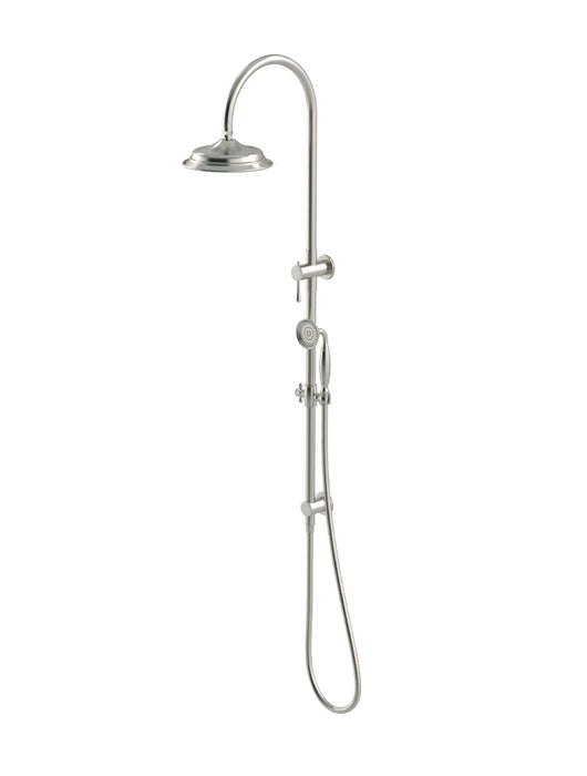 Harrington Combination Shower Rail Set (Brushed Nickel)