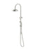 Harrington Combination Shower Rail Set (Brushed Nickel)