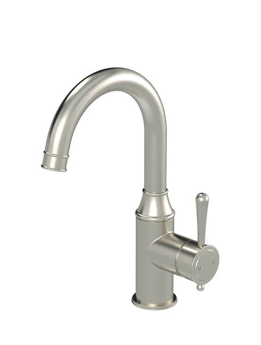 Harrington Tall Basin Mixer (Brushed Nickel)