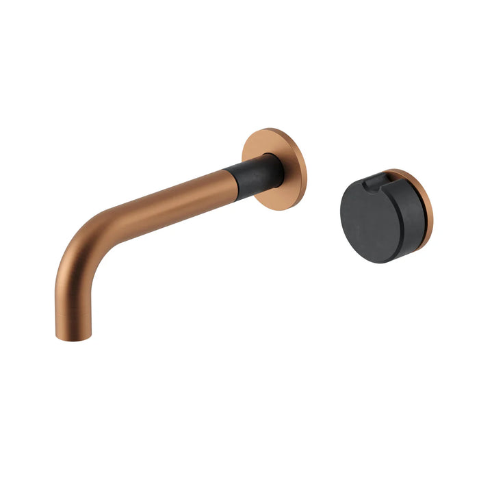 Meir X Nood Co. Alchemy Series Progressive Wall Mixer Set (Lustre Bronze x Storm)