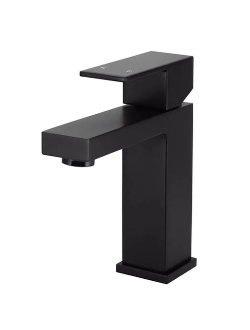 Square Basin Mixer (Matte Black)