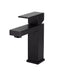 Square Basin Mixer (Matte Black)
