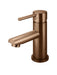 Round Basin Mixer (Lustre Bronze)