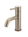 Round Basin Mixer Curved (Champagne)