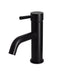 Round Basin Mixer Curved (Matte Black)