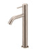 Piccola Tall Basin Mixer Tap with 130mm Spout (Champagne)