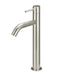 Piccola Tall Basin Mixer Tap with 130mm Spout (Brushed Nickel)