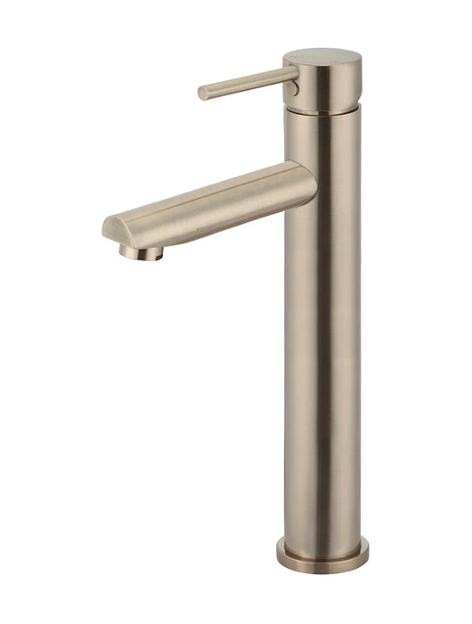 Round Tall Basin Mixer (Champagne)
