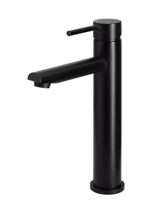 Round Tall Basin Mixer (Matte Black)