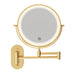 Swivel LED Magnifying Mirror showing medium warmth LED setting