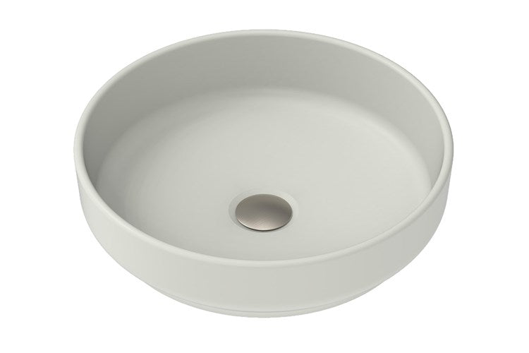 Monroe Above Counter Basin Matte Concrete