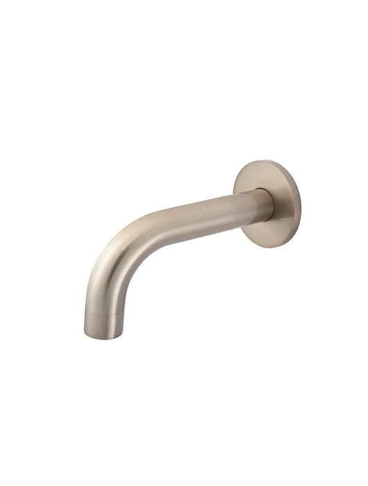 Round Curved Spout 130mm (Champagne)