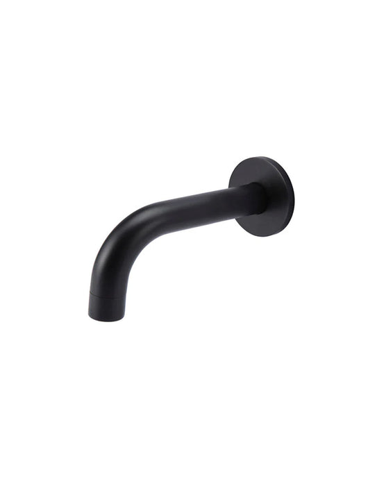 Round Curved Spout 130mm (Matte Black)