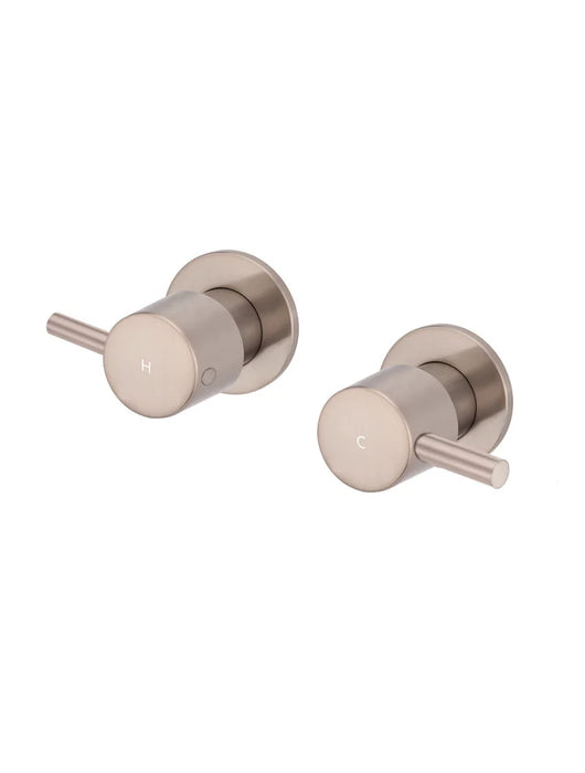 Meir Round Quarter Turn Wall Top Assemblies - Multiple Colour Options