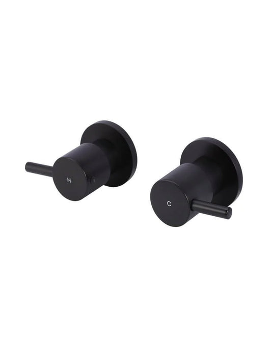 Meir Round Quarter Turn Wall Top Assemblies - Multiple Colour Options