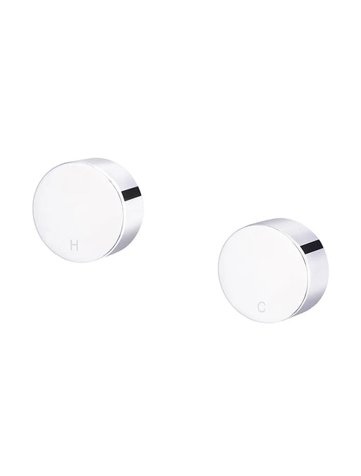 Circular Wall Taps (Chrome)