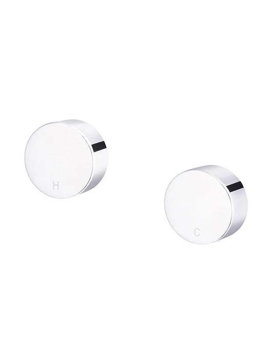 Circular Wall Taps (Chrome)