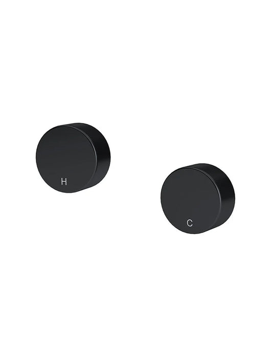 Circular Wall Taps (Matte Black)