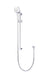 Round Three Function Hand Shower on Rail Column (Chrome)