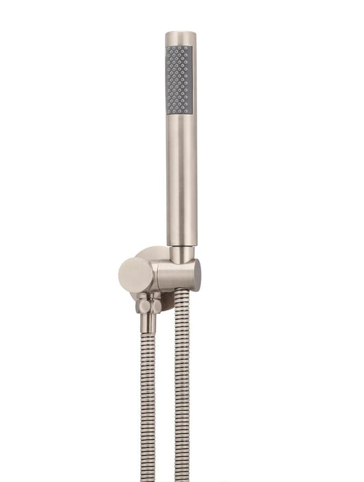 Meir Round Shower on Swivel Bracket (Champagne)