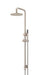 Meir Round Combination Shower Rail, 200mm Rose, Single Function Hand Shower (Champagne)