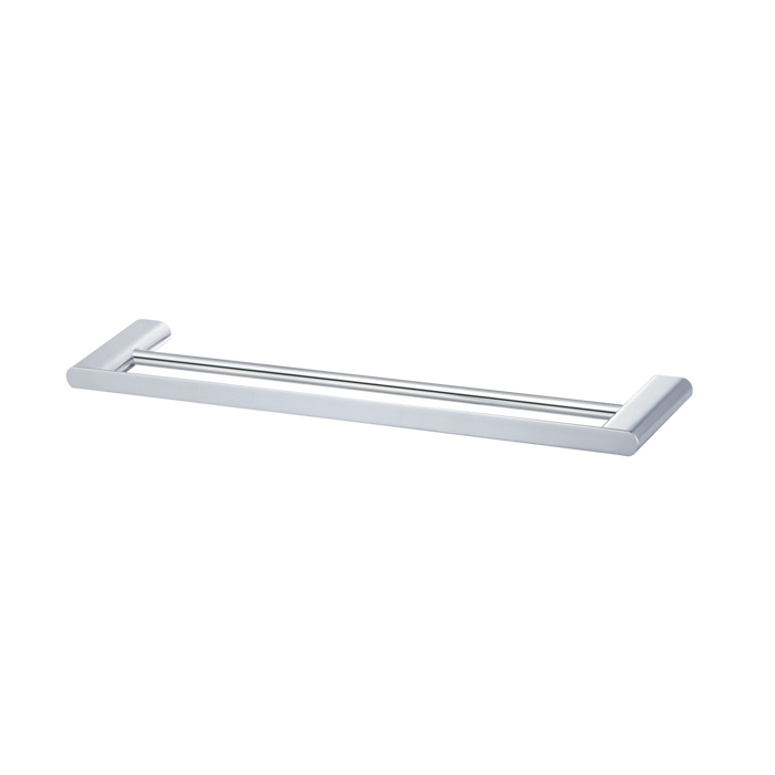 Oliveri Madrid Double Towel Rail 650mm (Chrome)