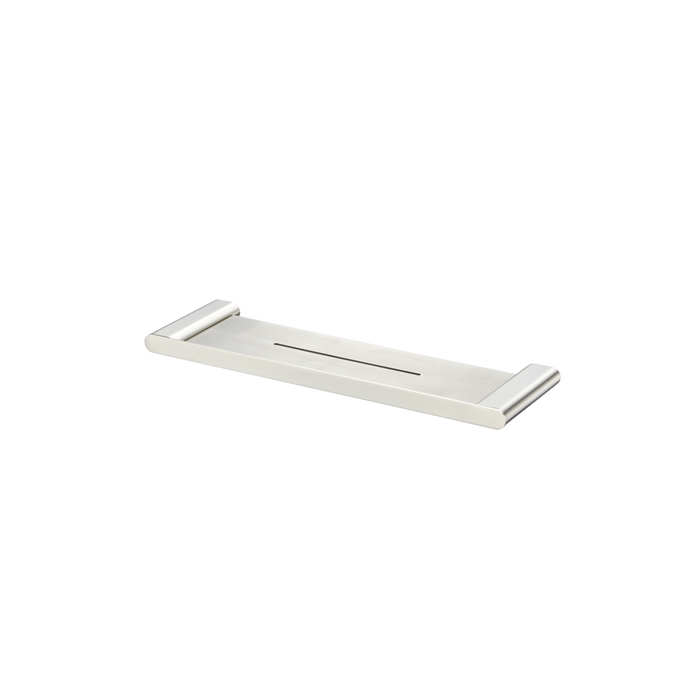 Oliveri Madrid Metal Shelf 420mm (Brushed Nickel)