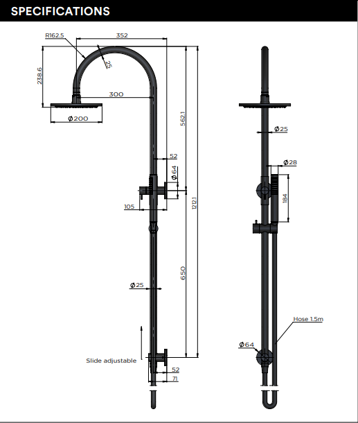 Product Specification Information