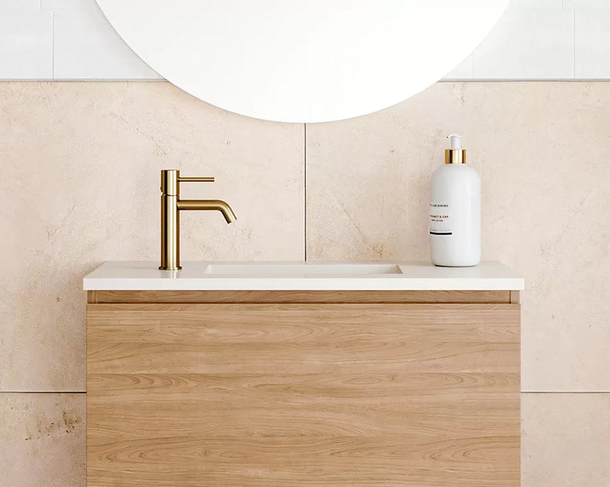 Timberline Mini Rectangle Under Counter Basin (White Gloss)