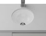 Timberline Mini Round Under Counter Basin (White Gloss)