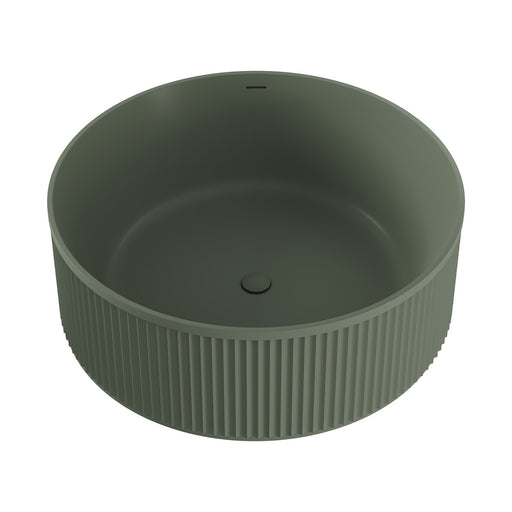 Fienza Minka Solid Surface Round Bath 1500mm (Forest)