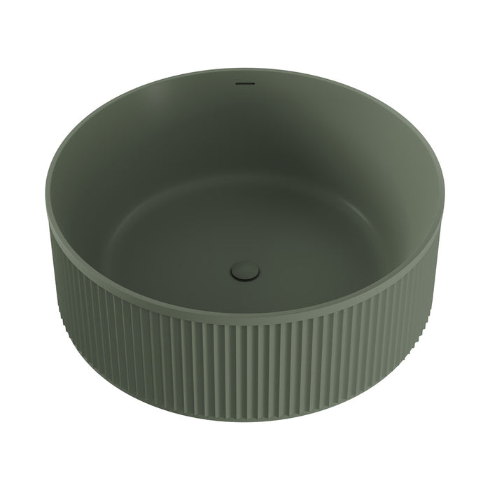 Fienza Minka Solid Surface Round Bath 1500mm (Forest)
