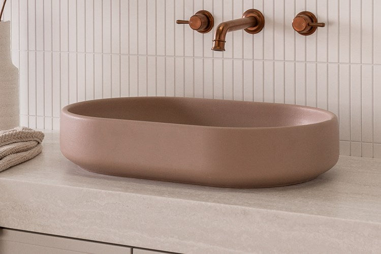 Norma Above Counter Concrete Basin (Multiple Colour Options)