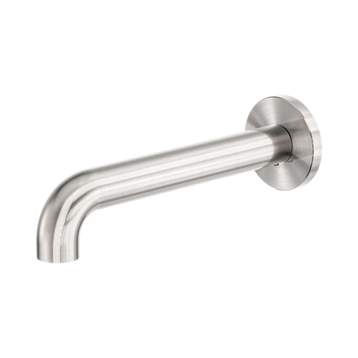 Zen SS316L Round Basin/Bath Spout Only 185mm (Brushed Nickel)