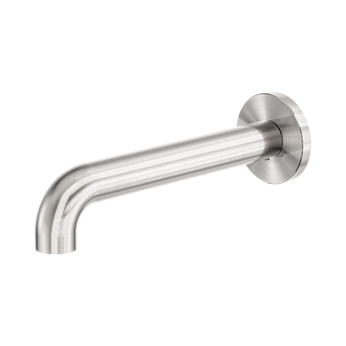 Zen SS316L Round Basin/Bath Spout Only 185mm (Brushed Nickel)