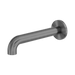 Zen SS316L Round Basin/Bath Spout Only 185mm (Graphite)