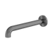 Zen SS316L Round Basin/Bath Spout Only 230mm (Graphite)
